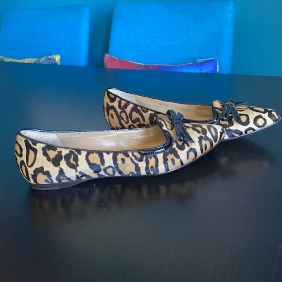 B. Makowsky Animal Print Flat Shoes 7M - Picture 5 of 12